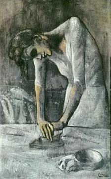 Mujer planchando 1904 cubista Pablo Picasso Pinturas al óleo